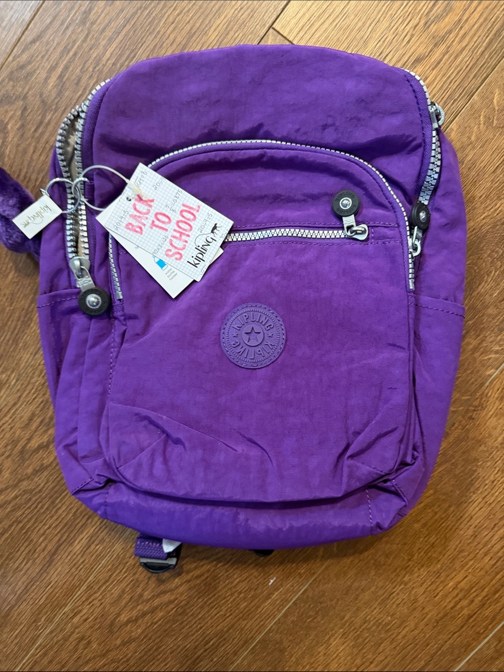 Kipling Seoul backpack purple